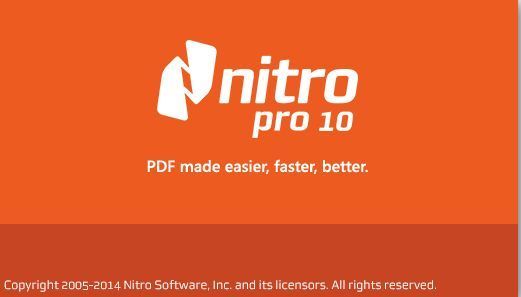 nitro pdf professional 8 serial